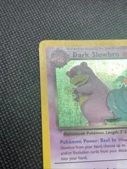 Pokemon Dark Slowbro 12/82 Team Rocket Holo Rare VLP EXCELLENT trading Card Tcg - Image 3