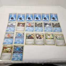 Pokemon Gyarados Holo 30/30 Lot 2010 HGSS Trainer Kit 18 Cards Water Deck LP - Image 1