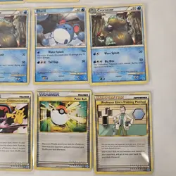 Pokemon Gyarados Holo 30/30 Lot 2010 HGSS Trainer Kit 18 Cards Water Deck LP - Image 4
