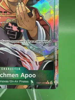 One Piece Card Game TCG Scratchmen Apoo PRB02 EB01-015 Alt Art M/NM Condition - Image 3