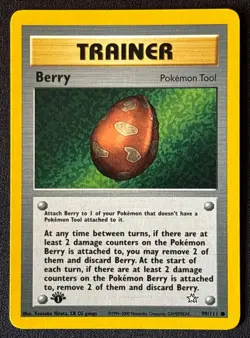 1st Edition Berry - Neo Genesis - #99/111 - Vintage Pokemon Card 2000 WOTC - Image 1