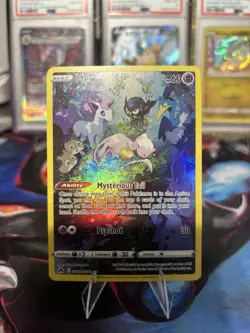 Pokemon Mew TCG Ultra Rare Holo Card Crown Zenith: Galarian Gallery #GG10/GG70 - Image 1