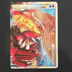 Pokemon Kyogre & Groudon Legend Holo Card 88/90 2010 English Nintendo TCG - Image 1