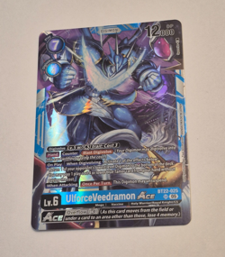 Digimon Card Game UlforceVeedramon Ace BT22-025 SR Cyber Eden - Image 2