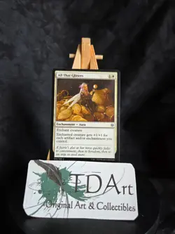 ALL THAT GLITTERS ~ LP/NM ~ MTG Magic- 002 ELD Throne of Eldraine - Image 1