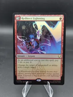 MTG Magic The Gathering Avatar FOIL Redirect Lightning - Image 1