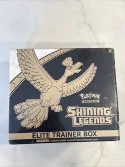 New Factory Sealed Pokemon SHINING LEGENDS Elite Trainer Box ETB - COMES IN CASE - Image 2