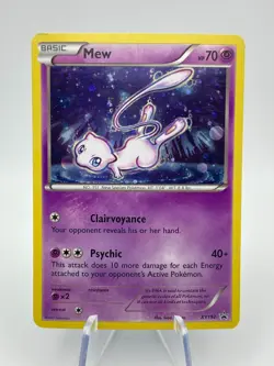 2017 Mew Black Star Holo Promo XY192 XY Promos Pokemon TCG LP- - Image 1