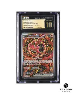 CGC 10 PRISTINE Oricorio ex 024 Black Star Promo Pokemon Mega Charizard UPC - Image 1