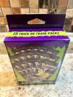 Pokemon Trick or Trade Booster Pack Box - 15 Packs - 2025 NEW Sealed Box 820650855306 - Image 2