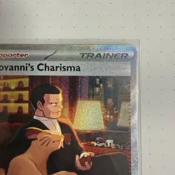 Pokemon Giovanni's Charisma 204/165 Sv: Scarlet & Violet 151 - Image 3