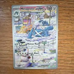 Pokemon Metagross Illustration Rare SV05 Temporal Forces 178/162 Stage 2 180HP - Image 1