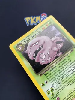 Pokemon TCG Dark Weezing Team Rocket 14/82 Holo Rare LP. - Image 2