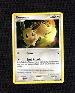 Eevee LV.12 63/100 Regular Majestic Dawn Pokemon TCG NM Diamond & Pearl 2008 - Image 1