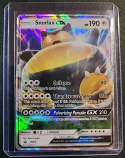 Pokemon TCG Snorlax GX Full Art SM05 Promo - Image 1