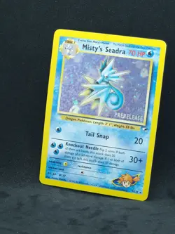 Pokemon Gym Heroes Misty’s Seadra Pre-release 9/132 (LP/NM) - Image 2
