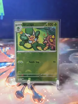 Simisage PokeBall Reverse 005/086 Sv: Black Bolt Holo Pokemon TCG - Image 1