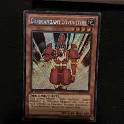 CARTE Yu Gi Oh COMMANDANT COVINGTON LCYW-FR167 1ere edition - Image 2