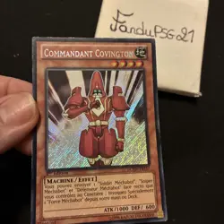CARTE Yu Gi Oh COMMANDANT COVINGTON LCYW-FR167 1ere edition - Image 3