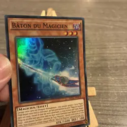Carte Yu Gi Oh Baton Du Magicien Mp17 Fr074 Super Rare - Image 3