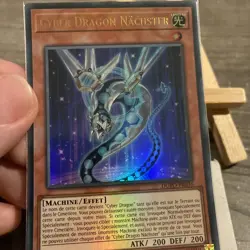 CARTE Yu Gi Oh CYBER DRAGON NACHSTER DUPO-FR036 1ere edition - Image 4