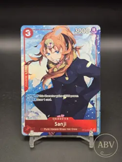 Sanji OP10-005 V2 Alt Art | NM | One Piece TCG | English - Image 1