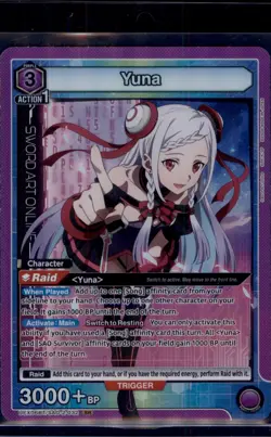Union Arena: Sword Art Online 2 (ENG) - Yuna (SR) - UEX06BT/SAO-2-032 - FOIL - Image 1