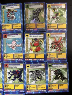 Digimon Card Lot 1999 - 22 Cards: Marineangemon 1st Edition, Kabuterimon - Image 3