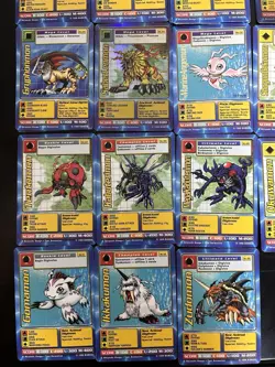 Digimon Card Lot 1999 - 22 Cards: Marineangemon 1st Edition, Kabuterimon - Image 4