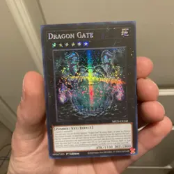 Dragon Gate Prismatic Secret Rare Card MP25-EN148 1st Edition NM Condition - Image 1