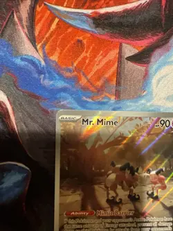 Mr. Mime 179/165 Illustration Rare SV151 Near Mint English Pokemon Card - Image 2