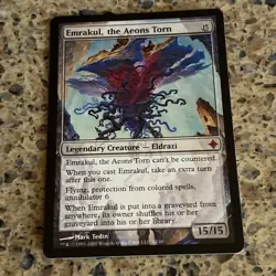 Emrakul, the Aeons Torn 4 Rise of the Eldrazi Regular MTG TCG CARD NM - Image 1