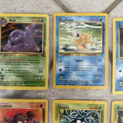Old Pokemon Cards VINTAGE Collection Lot Of 9 Cards - Image 2