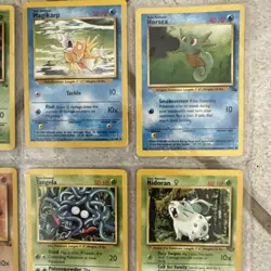 Old Pokemon Cards VINTAGE Collection Lot Of 9 Cards - Image 3