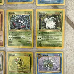 Old Pokemon Cards VINTAGE Collection Lot Of 9 Cards - Image 4