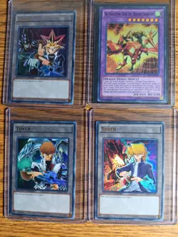 Yu Gi OH Card Lot 18 Cards. Blue eyes, Red eyes, Dark magician. - Image 3