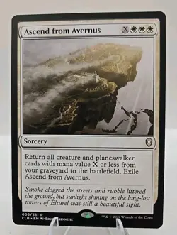 Ascend from Avernus MTG Commander Legends: Battle for Baldur's Gate Regular nm - Image 1