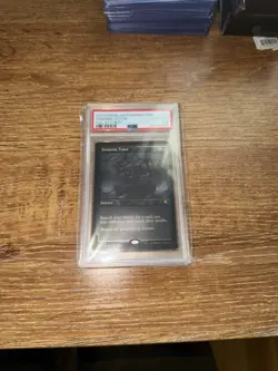 MTG Magic The Gathering Demonic Tutor Foil Etched Commander Masters Foil PSA 8.5 - Image 4