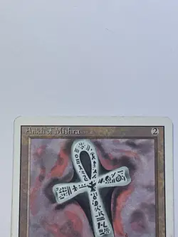 MTG Ankh of Mishra MP Revised Edition Regular Magic The Gathering - Image 3
