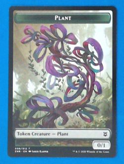 MTG (10) Plant Token - Zendikar Rising - ZNR 8/12 -s14 - Image 2