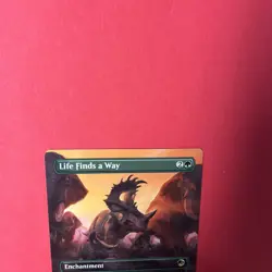 Life Finds A Way Borderless (Non Foil) - MTG Jurassic World NM English - Image 3