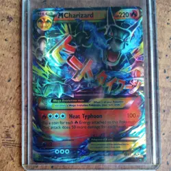Pokemon 2015 🔥 🔥 Mega M Charizard EX 12/83 Holo Card XY Generations - Image 1