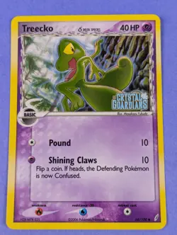 Treecko - 68/100 - Common - Reverse Holo Ex Crystal Guardians - Pokemon - NM - Image 1