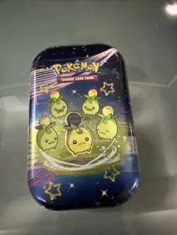 Pokemon Paldean Fates Mini Tin [Smoliv] Brand New, Factory Sealed - Image 1