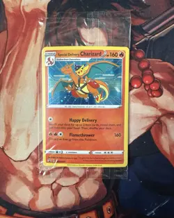 Special Delivery Charizard SWSH075 Pokemon Sword & Shield Promo Sealed - Image 1