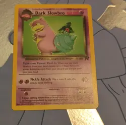 Pokemon TCG Dark Slowbro 34/82 Team Rocket 60HP Rare Unlimited English - Image 1