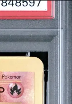 Charizard-Rev.Foil #11 2016 Pokemon XY Evolutions PSA 5 - print dot shown! - Image 3