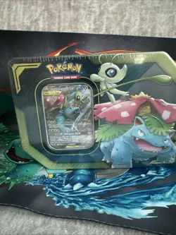Pokemon TCG Tag Team Eevee Snorlax GX Celebi Venusaur GX Sealed Tins - Image 1