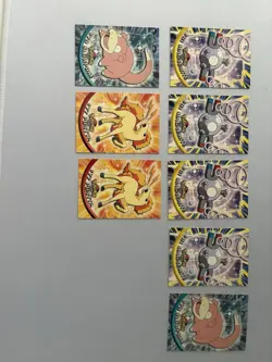 Topps Pokemon Tv Animation Edition Series 2 Lot - 80 Cards Foil And Die Cut - Image 5