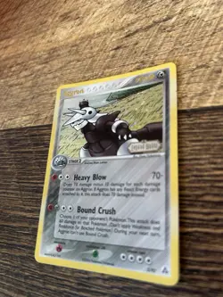 Pokemon TCG Aggron Holo Rare 2/92 EX Legend Maker MP/HP - Image 3